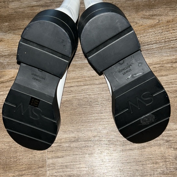 Stuart weitzman- Above Ankle leather slip on Boots. 2” heel. Size-6.5 - Picture 8 of 9